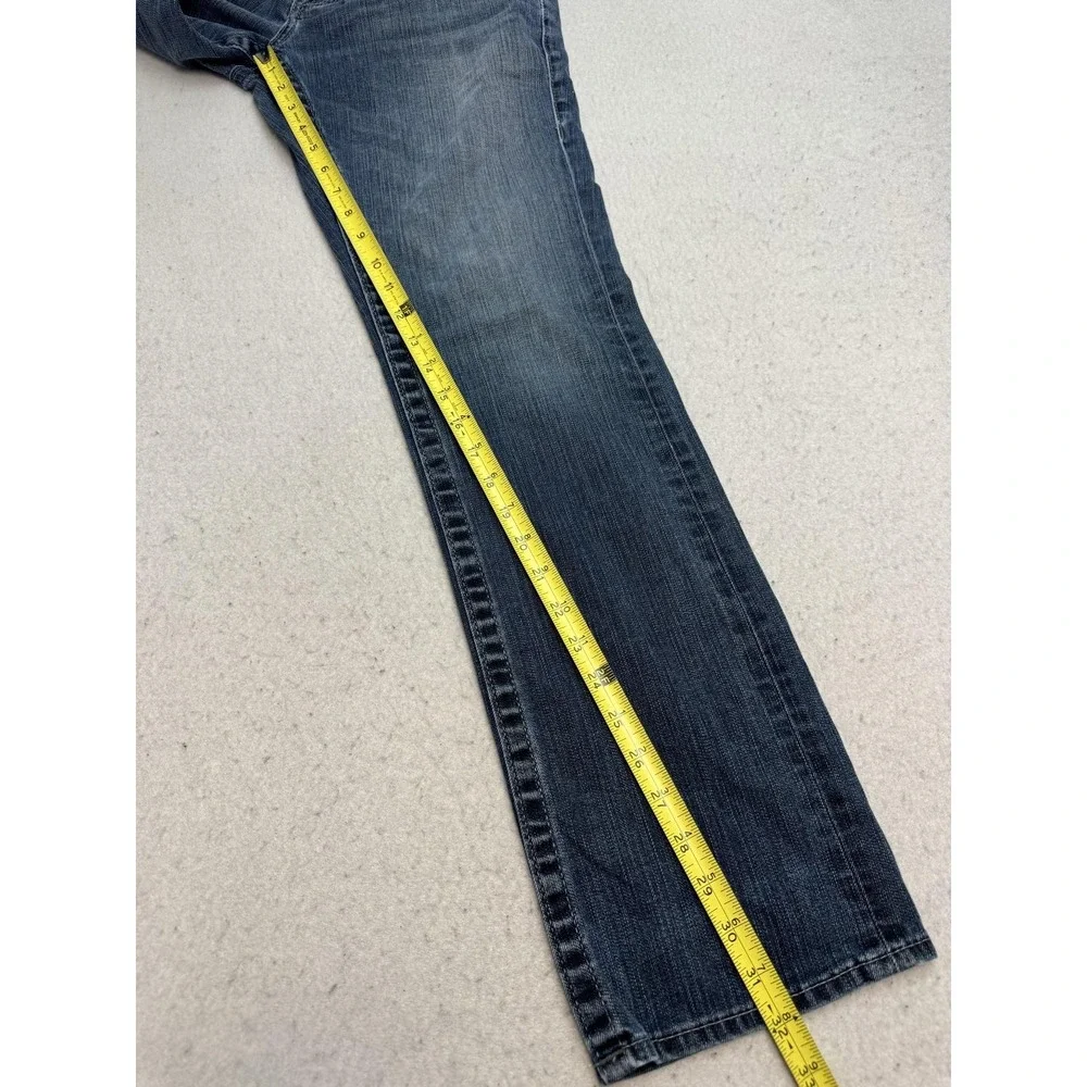 True Religion Bobby Jeans Mens 30x32 Blue Medium Wash Straight Stretch Denim USA